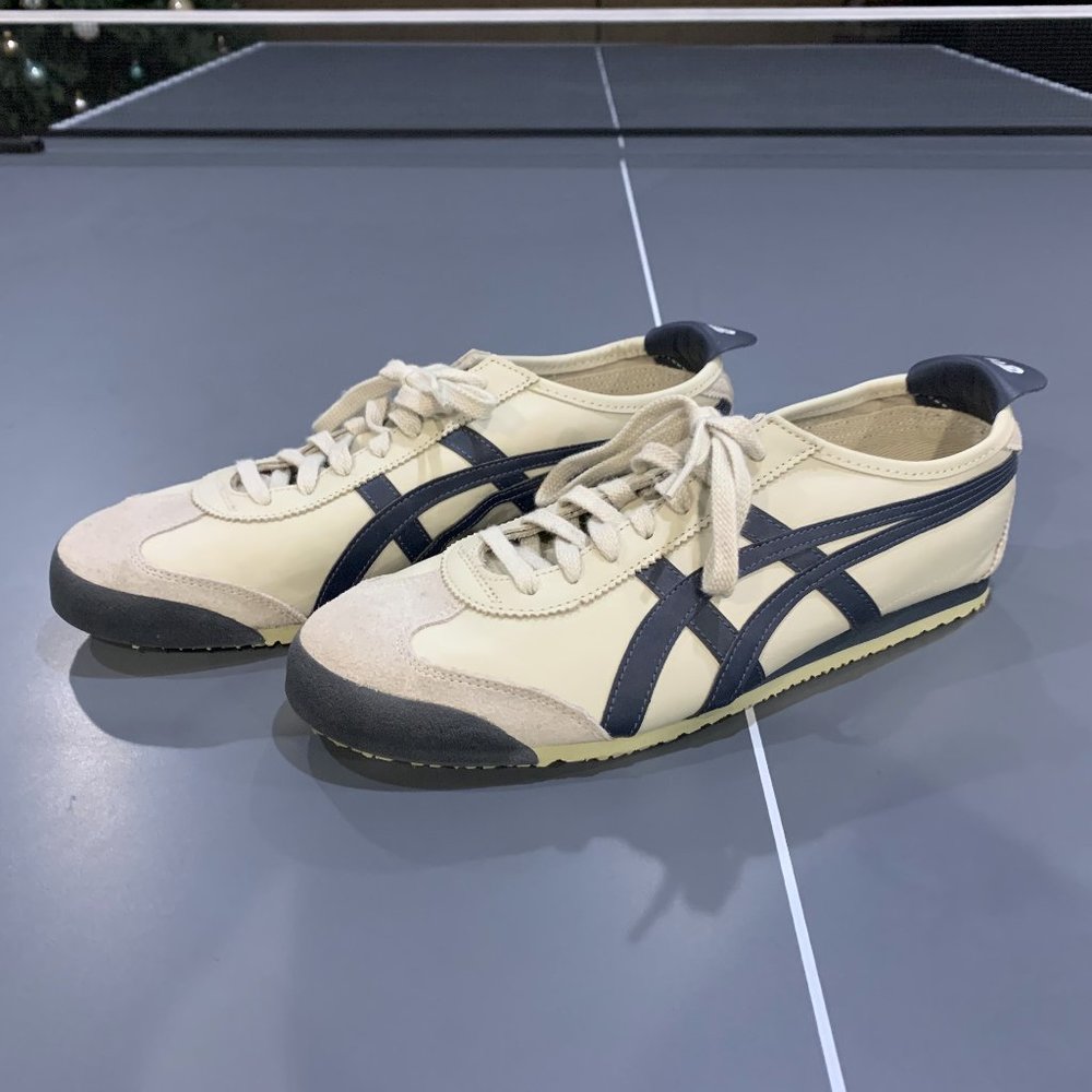Onitsuka Tiger Mexico 66 Cream/Navy Mens Size 10